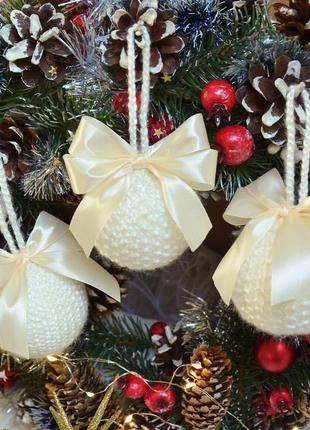 Ялинкові прикраси / іграшки на ялинку / новорічні прикраси