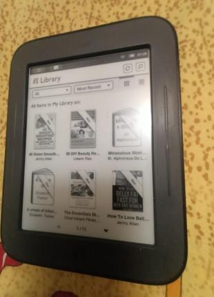 Электронная книга barnes & noble nook the simple touch reader