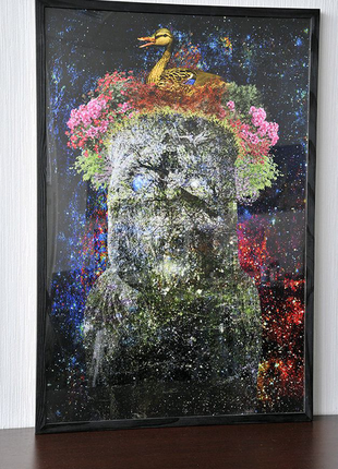 Картина "великий тенгрі" із серії робіт "історія україни: половці"