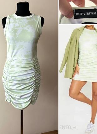 Сукня майка  в  рубчик