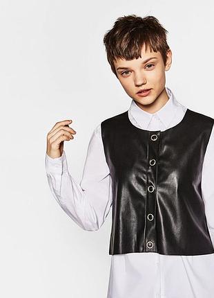 Топ жилетка zara