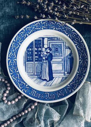 🔥 тарілка 🔥 настінна колекційна вінтаж день матері швеція