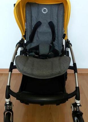 Самая лучшая прогулочная коляска bugaboo bee5 шасси black3 фото