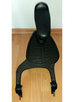 Самая лучшая прогулочная коляска bugaboo bee5 шасси black