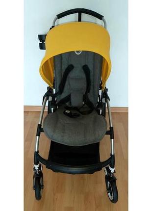 Самая лучшая прогулочная коляска bugaboo bee5 шасси black