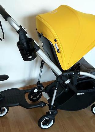 Самая лучшая прогулочная коляска bugaboo bee5 шасси black