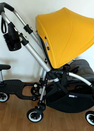 Самая лучшая прогулочная коляска bugaboo bee5 шасси black