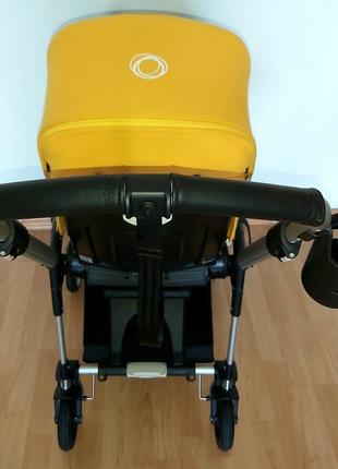 Самая лучшая прогулочная коляска bugaboo bee5 шасси black