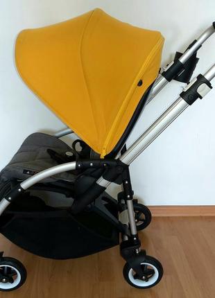 Самая лучшая прогулочная коляска bugaboo bee5 шасси black