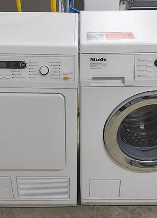 Пральна та сушильна машина милі w5873 miele t 8861 у комплекті