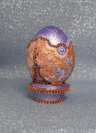 Великоднє декоративне яйце. великодній сувенір.2 фото