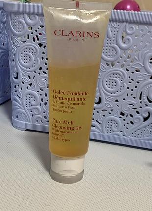 Гель для очищення обличчя, гель для вмивання clarins