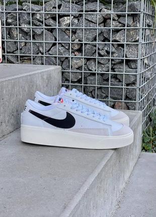 Женские кроссовки nike blazer low platform2 фото