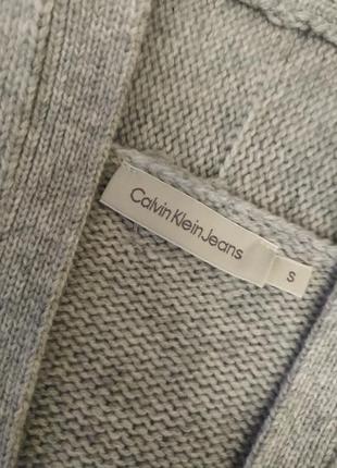 Кардиган з вовни та кашеміру calvin klein jeans5 фото