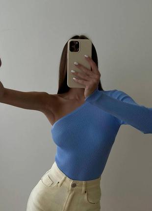 Кофта на один рукав