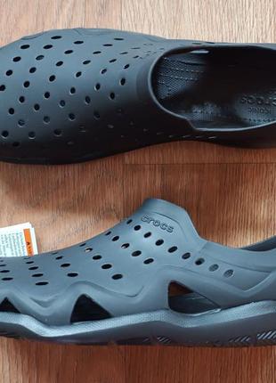 Кроксы мужские сандалии аквашузы crocs men's swiftwater wave sandal оригинал1 фото