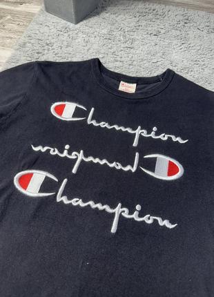 Оригинальная, спортивная футболка от бренда “champion”3 фото