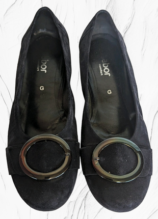 Gabor comfort португалия оригинал 100% натуральная кожа! ортопедические туфли1 фото