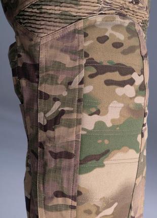 Військові штурмові штани uatac мультикам степ з наколінниками10 фото