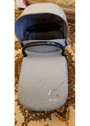 Люлька cybex priam (koi mid grey)13 фото