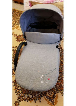 Люлька cybex priam (koi mid grey)14 фото