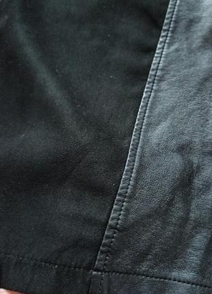 Новая юбка oasis кожзам черная р.103 фото
