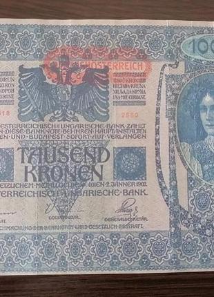 1000 крон 1902р