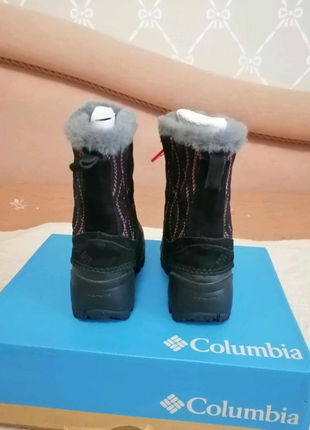 Зимові чоботи columbia для дівчинки 25р.4 фото