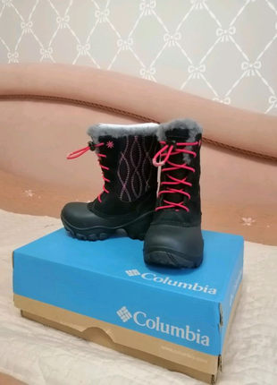 Зимові чоботи columbia для дівчинки 25р.7 фото