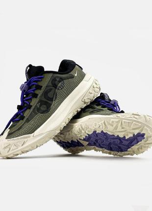 Nike acg mountain fly 2 low "khaki" мужское качество высокое удобны в носке2 фото