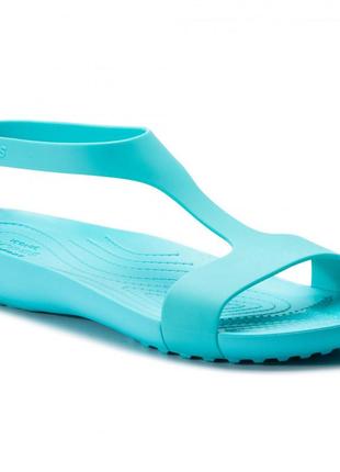 Крокс серена босоніжки crocs serena sandal w 205469 pool3 фото