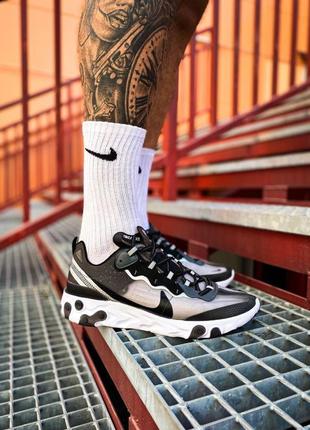 Кросівки чоловічі nike react element 87 "anthracite"