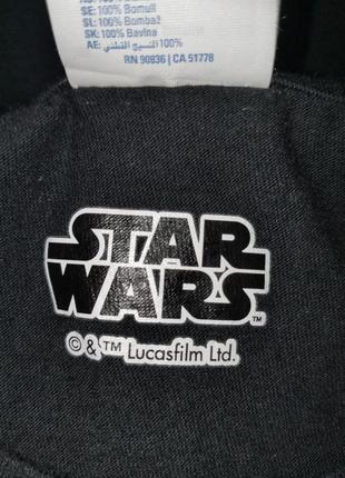 Подростковая черная футболка звездные войны star wars2 фото