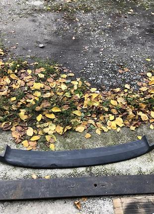 Губа заднього бампера для skoda octavia a5 (універсал) - 1z980742