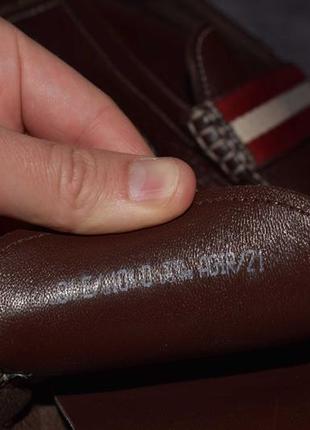 Bally agir loafers (мужские кожаные туфли лоферы моасины балли италия8 фото