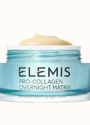 Ночной крем elemis pro-collagen overnight matrix