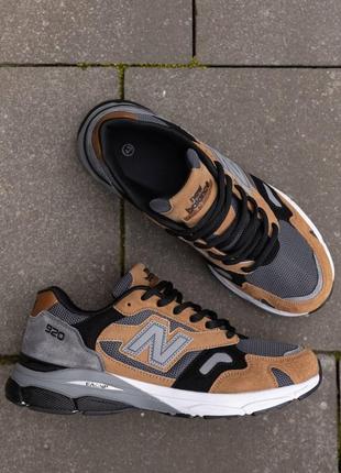 New balance 920 navy beige black8 фото