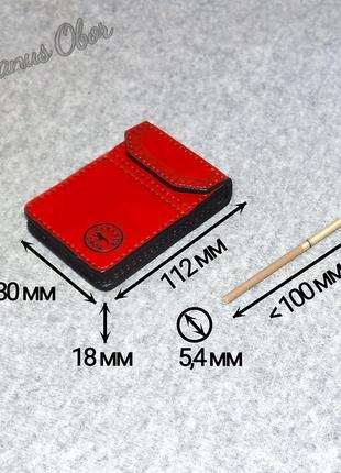 Портсигар из натуральной кожи9 фото