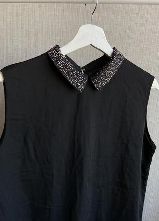 Майка блузка чорна3 фото