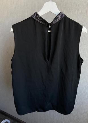 Майка блузка чорна2 фото