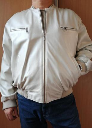 Стильна чоловіча куртка-бомбер, розмір xxxl, harmonla, туреччина. акція1 фото