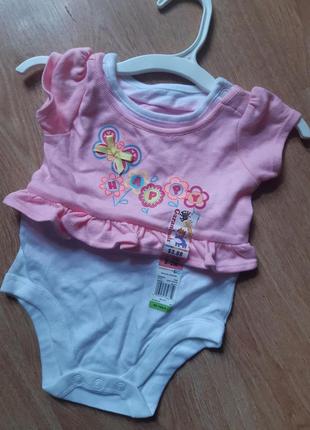 Боди на 0-3 мес.