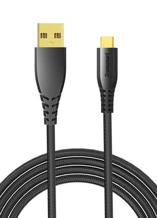 Tronsmart преміум micro usb кабель з швидкою зарядкою 2,4 а (1 м)1 фото