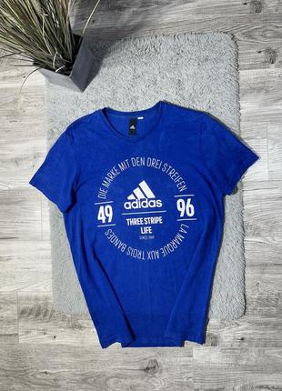 Оригинальная спортивная футболка от бренда “adidas - big logo”