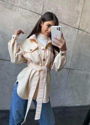 Пальто- рубашка