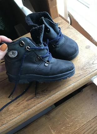 Ботинки на мальчика 22 размер