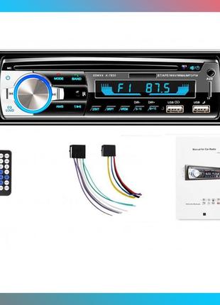 Автомагнітола pioneer jsd-520bt з usb і bluetooth з чистим звуком для дзвінків1 фото