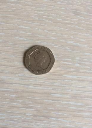 Twenty pence 1987