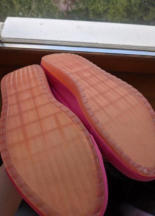 Кеди, кросівки рожеві в ідеальному стані 41 р6 фото