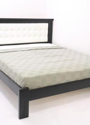 Ліжко дерев'яне діоніс 140х200 см. двоспальна масив сосна2 фото